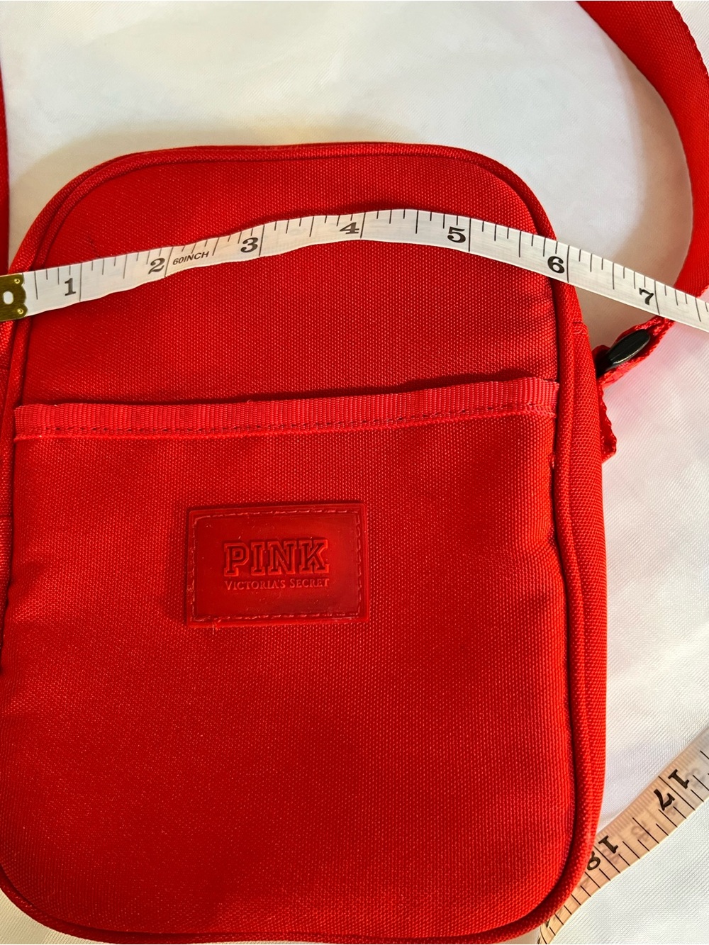 PINK Victoria's Secret Athleisure red crossbody purse - Picture 8 of 8